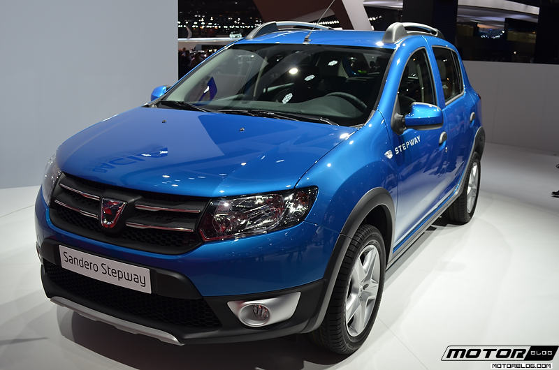 Dacia Sandero Stepway bleu